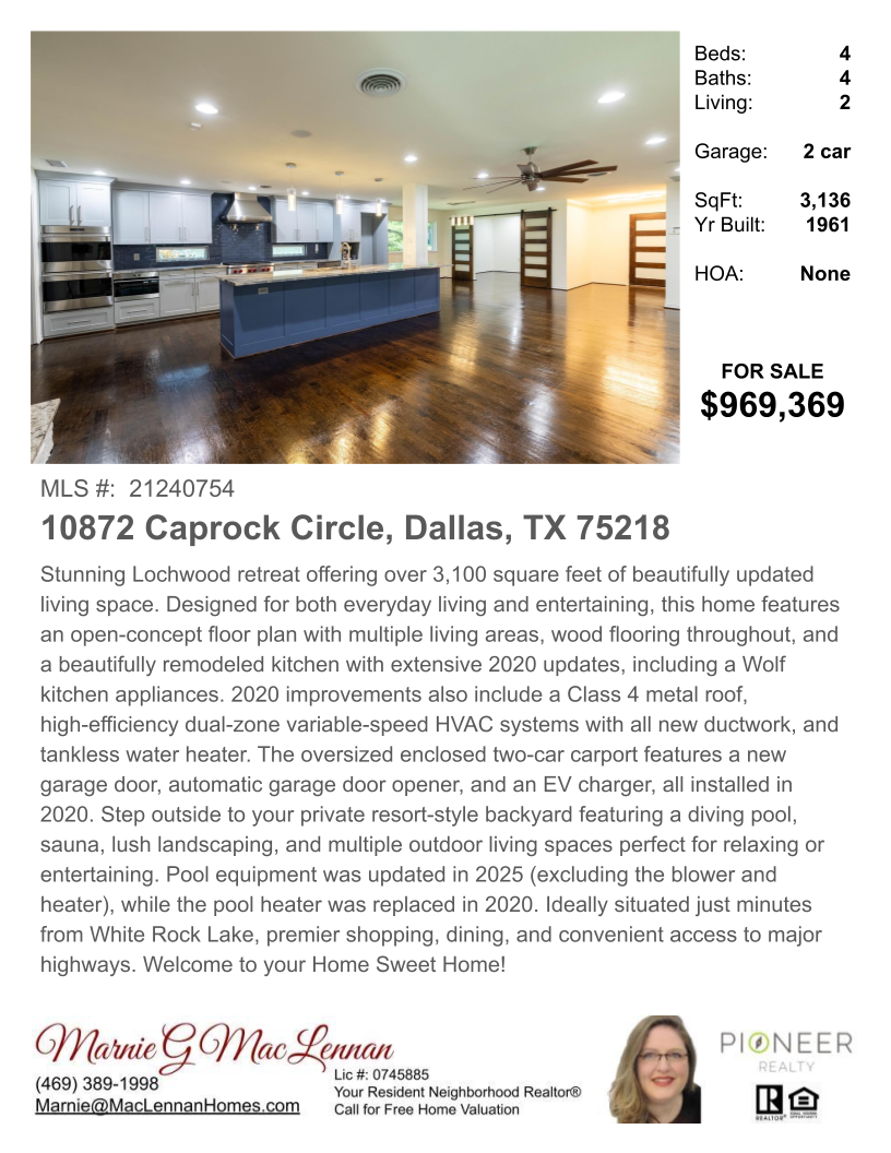 10872 Caprock Circle